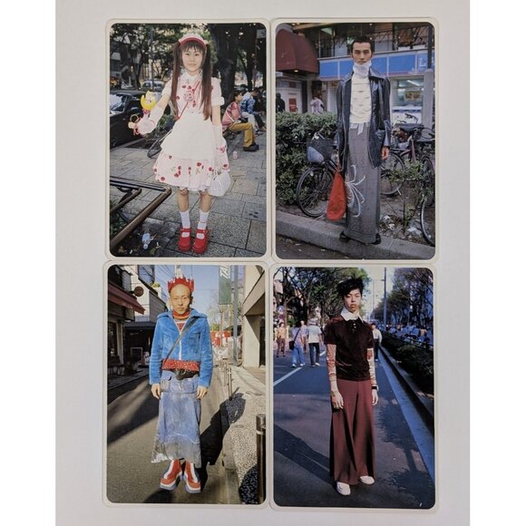 Shoichi Aoki Postcard Set 4 Japan Japenese Street Fashion Magazine Fruits - Picture 1 of 6